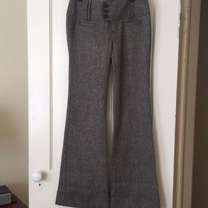 Free People wide-leg tweed pants, size 2
